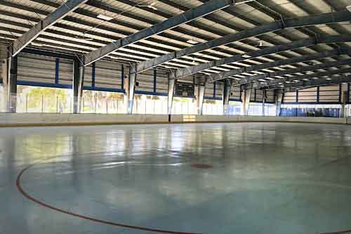 Wilson Park roller hockey rink in Torrance California