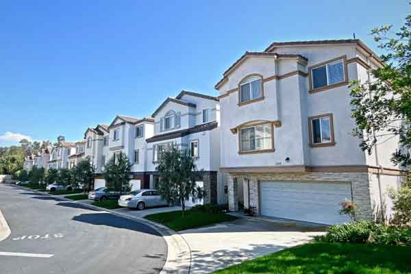 gated community of Plaza Verde in Torrance